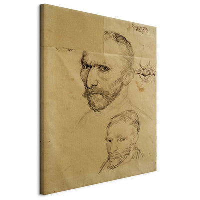 Maalauksen lisääntyminen (Vincent Van Gogh) - Selfportraits G Art