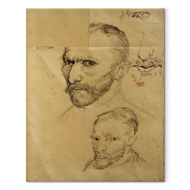 Gleznas reprodukcija (Vinsents van Gogs) - Pašportreti G ART