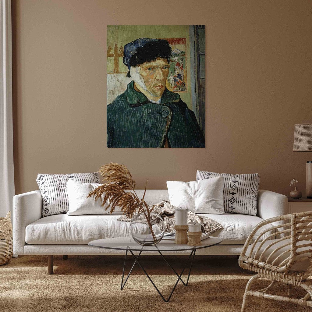 Gleznas reprodukcija /Vinsents van Gogs/ - Pašportrets ar pārsietu ausi G ART