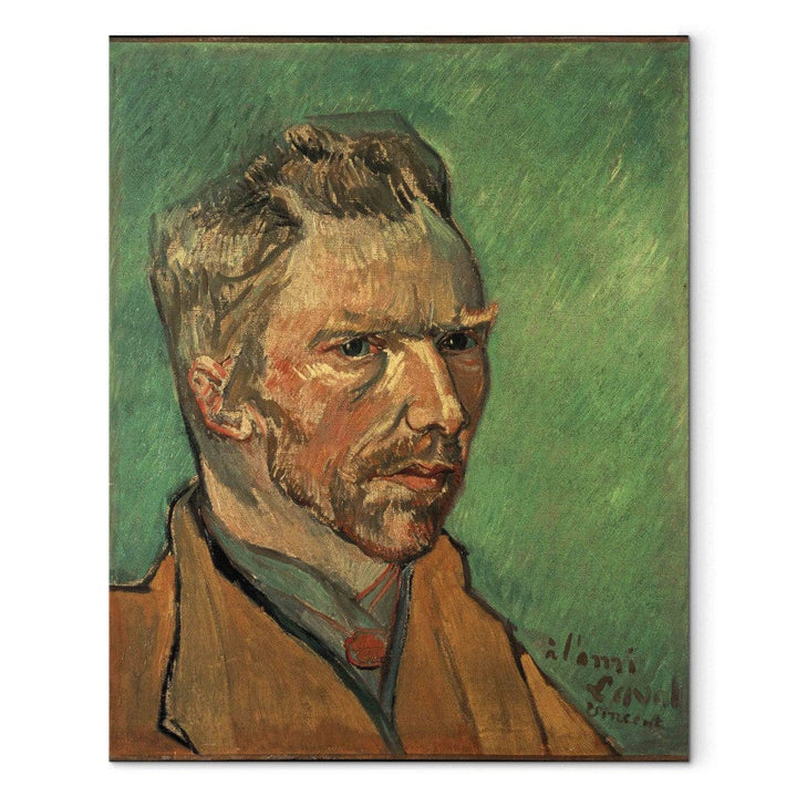 Gleznas reprodukcija /Vinsents van Gogs/ - Pašportrets V G ART