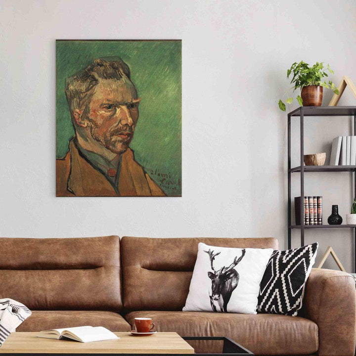 Gleznas reprodukcija /Vinsents van Gogs/ - Pašportrets V G ART
