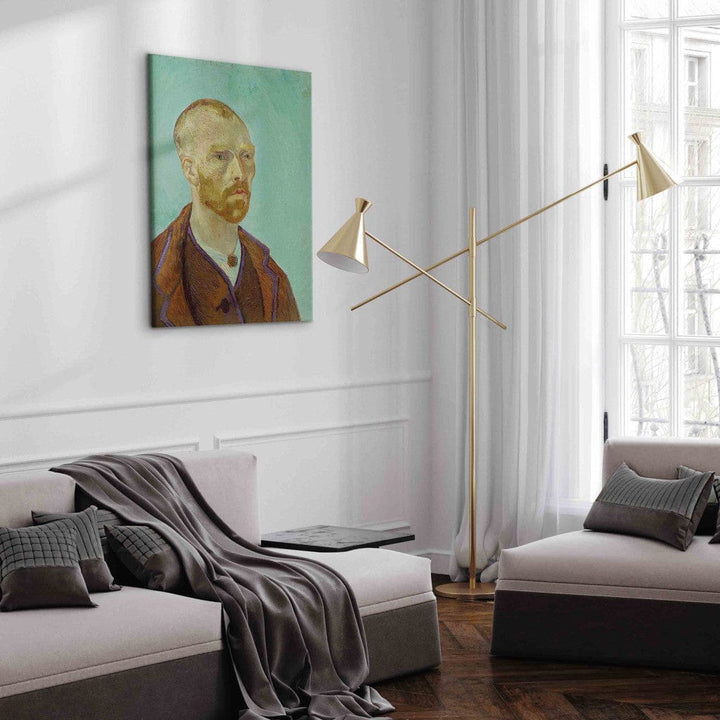 Gleznas reprodukcija /Vinsents van Gogs/ - Pašportrets, veltīts Polam Goženam G ART