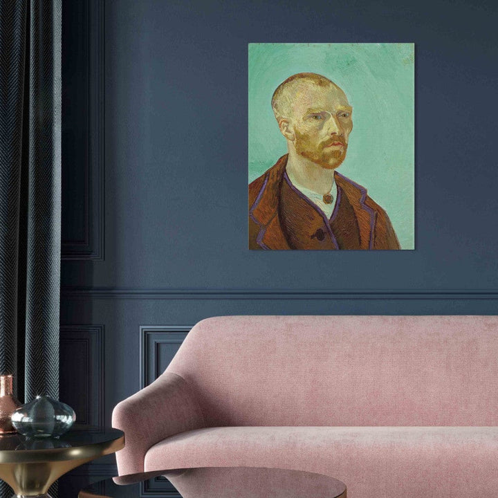 Gleznas reprodukcija /Vinsents van Gogs/ - Pašportrets, veltīts Polam Goženam G ART