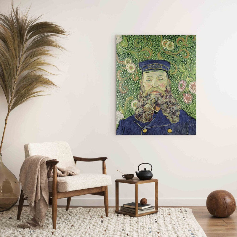 Reproduction of painting (Vincent van Gogh) - Portrait of Postman Joseph Ruen G Art