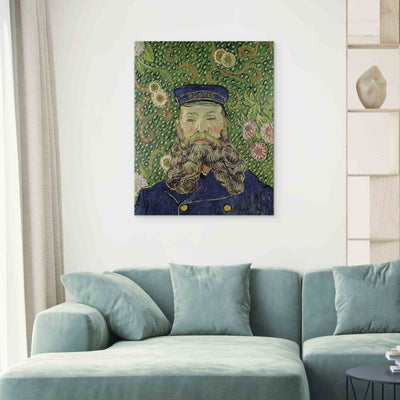 Maalauksen lisääntyminen (Vincent Van Gogh) - Postman Joseph Ruen G Art -muotokuva