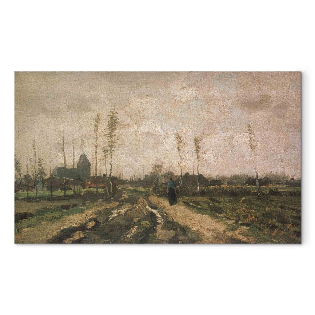 Gleznas reprodukcija /Vinsents van Gogs/ - Paysage de Brabout G ART