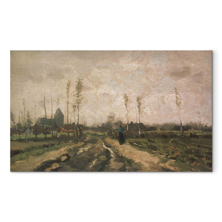 Gleznas reprodukcija /Vinsents van Gogs/ - Paysage de Brabout G ART
