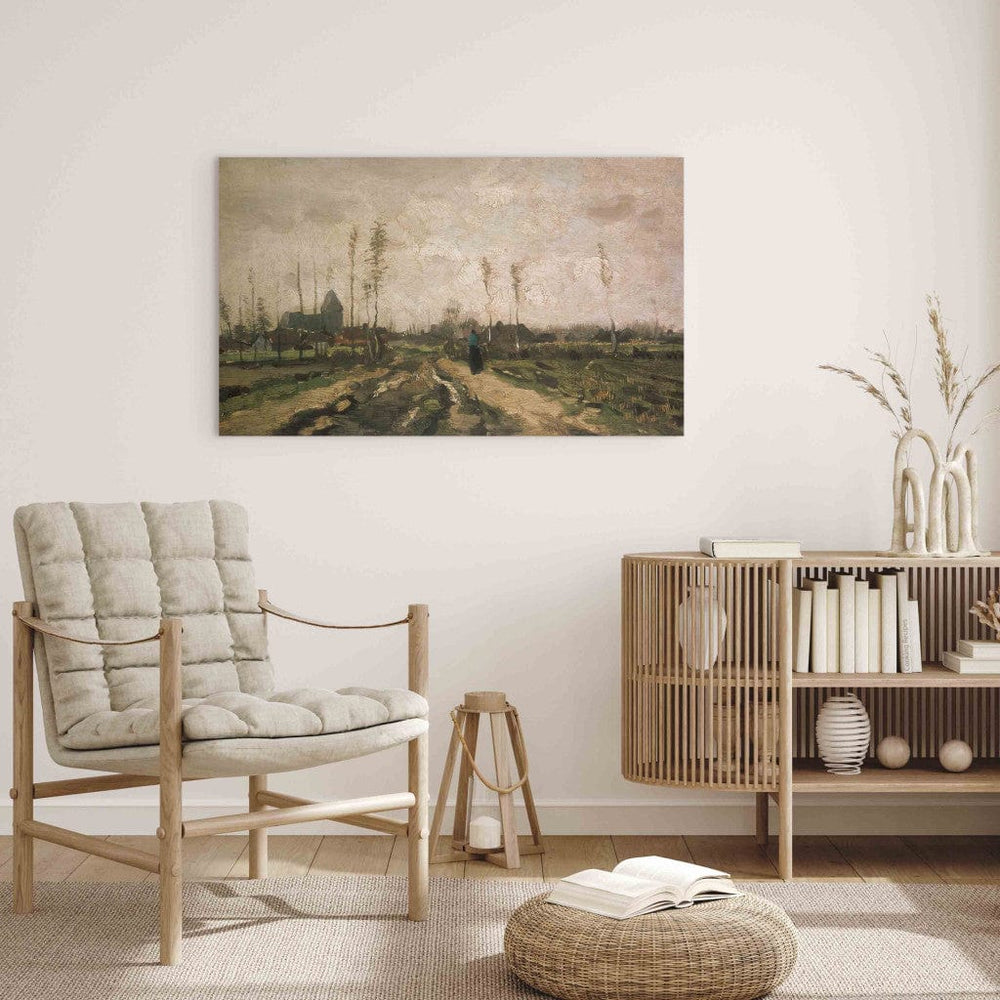 Gleznas reprodukcija /Vinsents van Gogs/ - Paysage de Brabout G ART