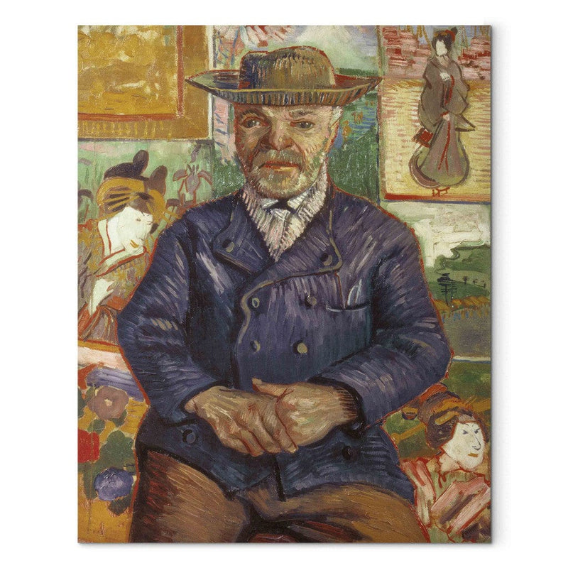 Reproduction of painting (Vincent van Gogh) - Pere Tanguy Portrait II G Art