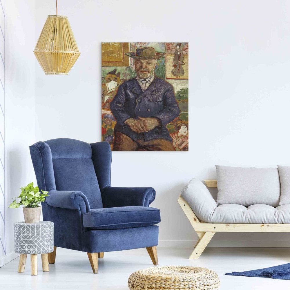 Gleznas reprodukcija /Vinsents van Gogs/ - Pere Tanguy portrets II G ART