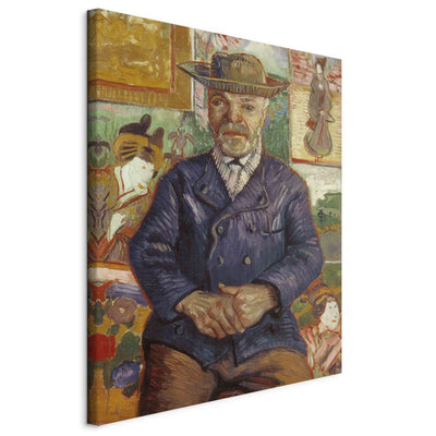 Maalauksen lisääntyminen (Vincent Van Gogh) - Pere Tanguy Portrait II G Art