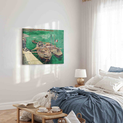 Maalauksen lisääntyminen (Vincent Van Gogh) - Pier Boat G Art -sovelluksella