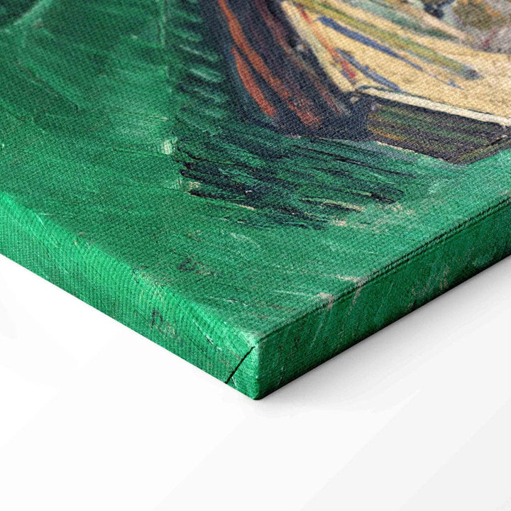 Gleznas reprodukcija /Vinsents van Gogs/ - Piestātne ar laivām G ART