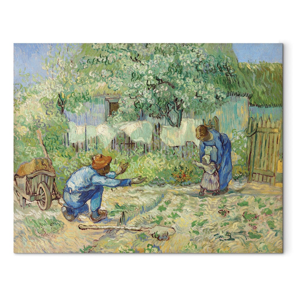 Gleznas reprodukcija /Vinsents van Gogs/ - Pirmie soļi G ART