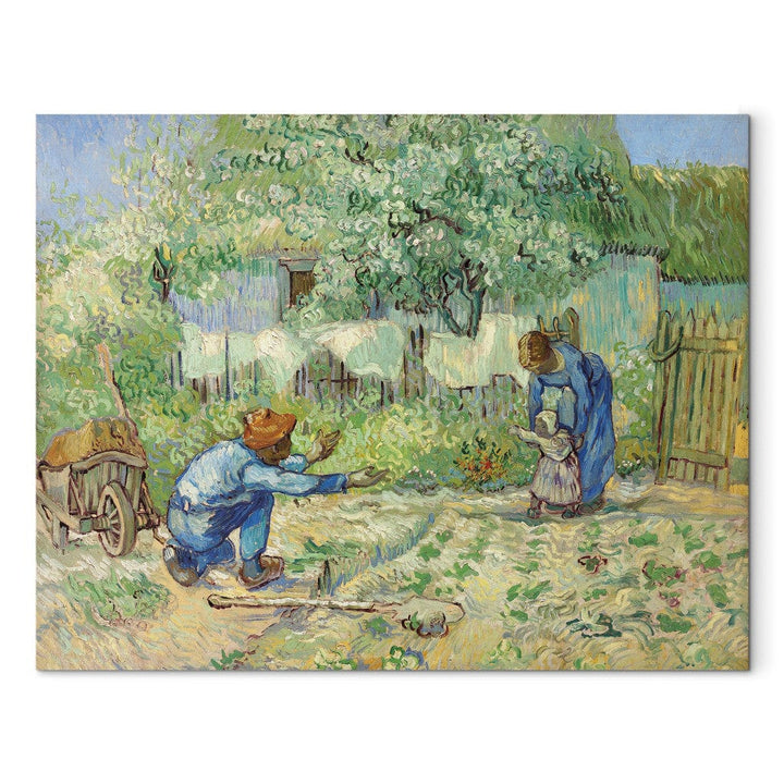 Gleznas reprodukcija /Vinsents van Gogs/ - Pirmie soļi G ART