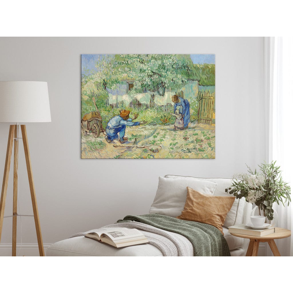 Gleznas reprodukcija /Vinsents van Gogs/ - Pirmie soļi G ART