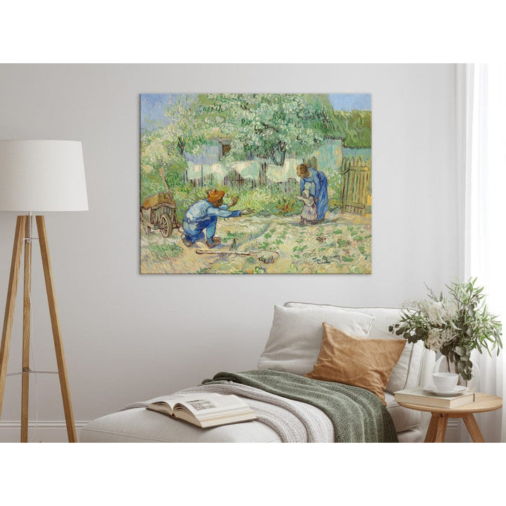 Gleznas reprodukcija /Vinsents van Gogs/ - Pirmie soļi G ART