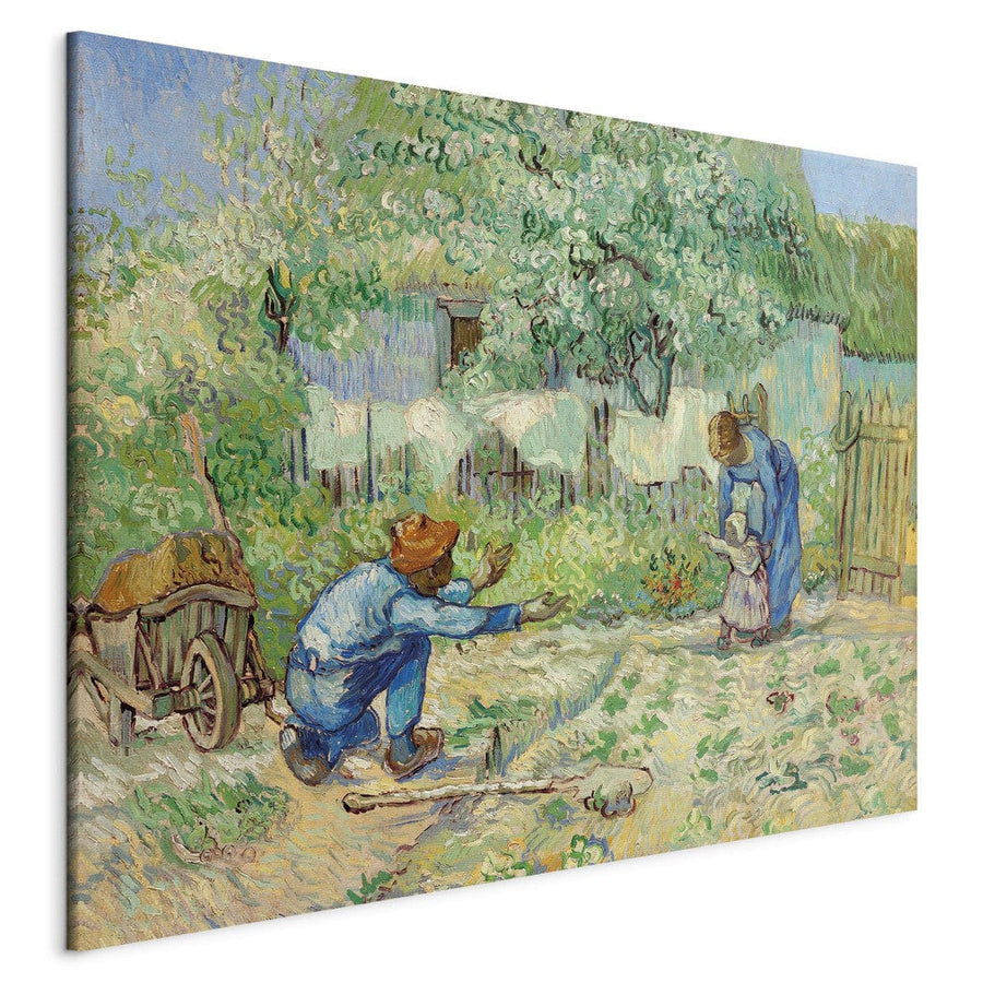 Gleznas reprodukcija /Vinsents van Gogs/ - Pirmie soļi G ART