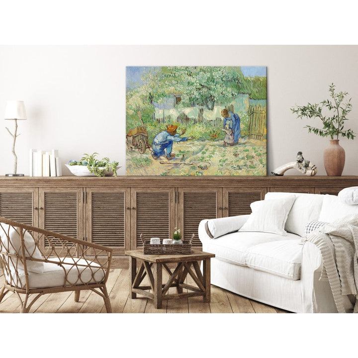 Gleznas reprodukcija /Vinsents van Gogs/ - Pirmie soļi G ART