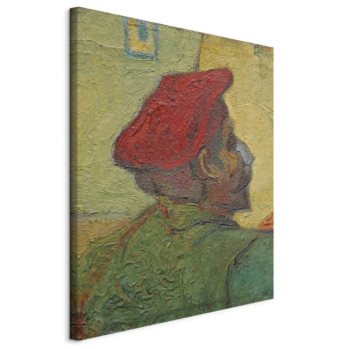 Gleznas reprodukcija /Vinsents van Gogs/ - Pols Gogēns /Vīrietis ar sarkanu cepuri/ G ART