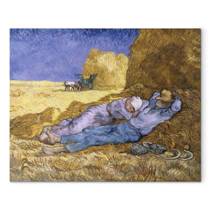 Gleznas reprodukcija /Vinsents van Gogs/ - Pusdienlaiks jeb Siesta pēc Milē G ART
