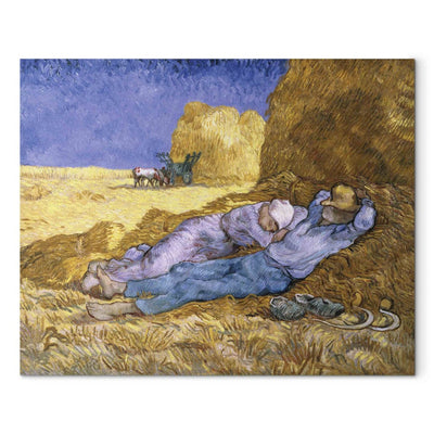 Maalauksen lisääntyminen (Vincent Van Gogh) - keskipäivällä tai siestalla mailin g art: n jälkeen