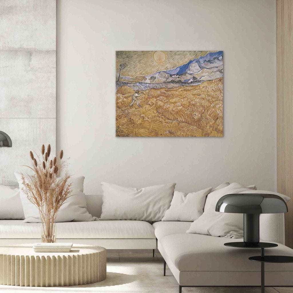 Gleznas reprodukcija /Vinsents van Gogs/ - Ražas novākšanas darbnīca G ART