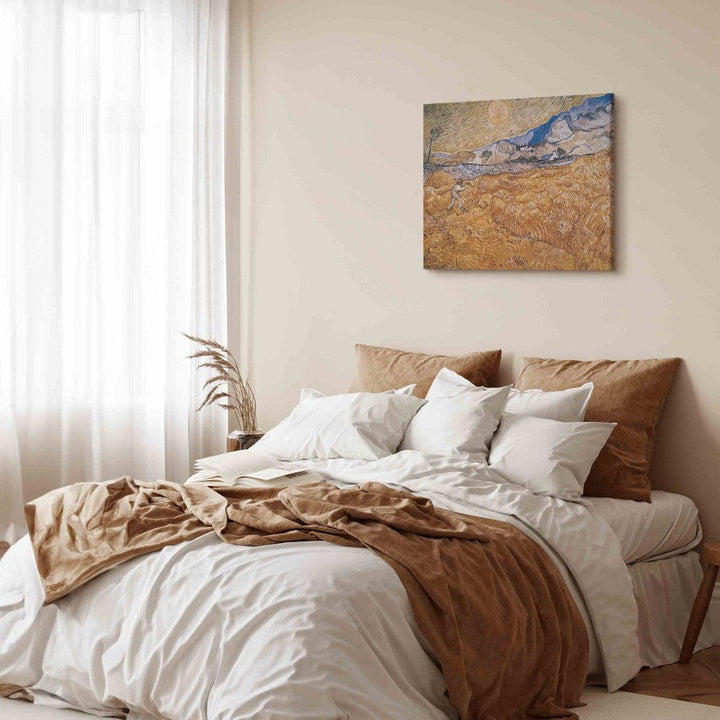 Gleznas reprodukcija /Vinsents van Gogs/ - Ražas novākšanas darbnīca G ART