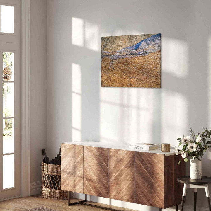 Gleznas reprodukcija /Vinsents van Gogs/ - Ražas novākšanas darbnīca G ART