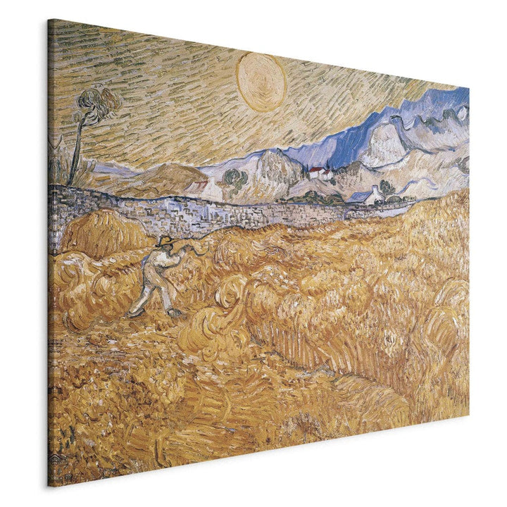 Gleznas reprodukcija /Vinsents van Gogs/ - Ražas novākšanas darbnīca G ART