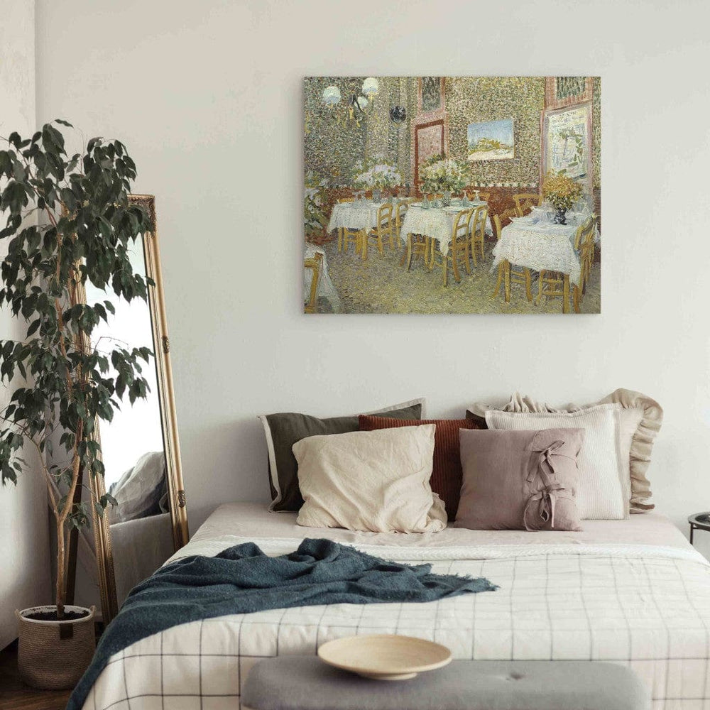 Gleznas reprodukcija /Vinsents van Gogs/ - Restorāna interjers G ART