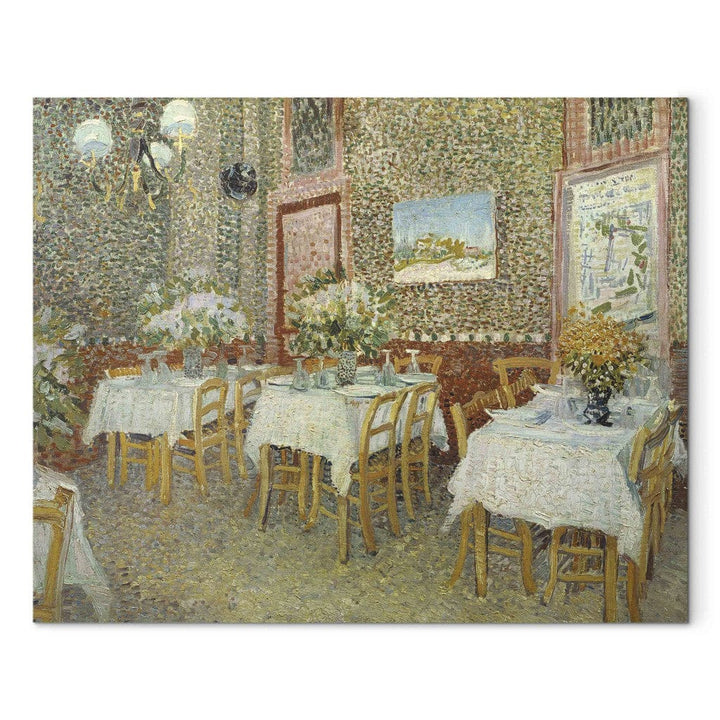 Gleznas reprodukcija /Vinsents van Gogs/ - Restorāna interjers G ART