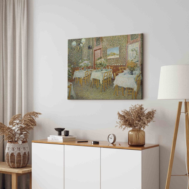 Gleznas reprodukcija /Vinsents van Gogs/ - Restorāna interjers G ART