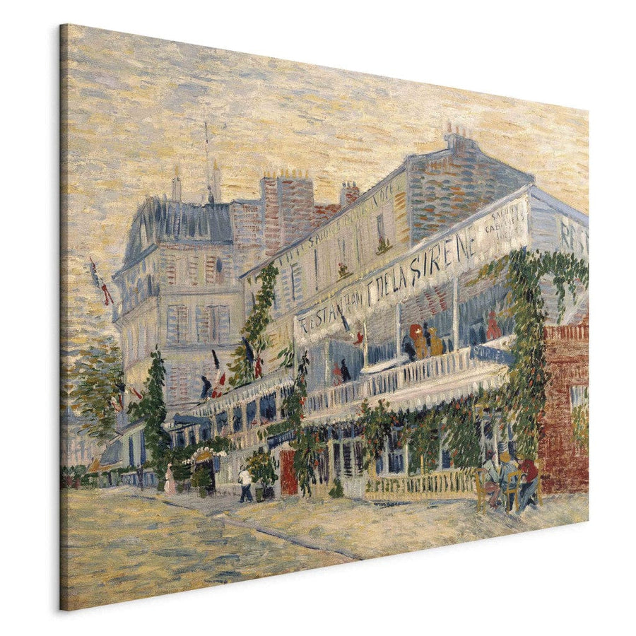 Gleznas reprodukcija /Vinsents van Gogs/ - Restorāns de la Sirène Asnieres pilsētā G ART