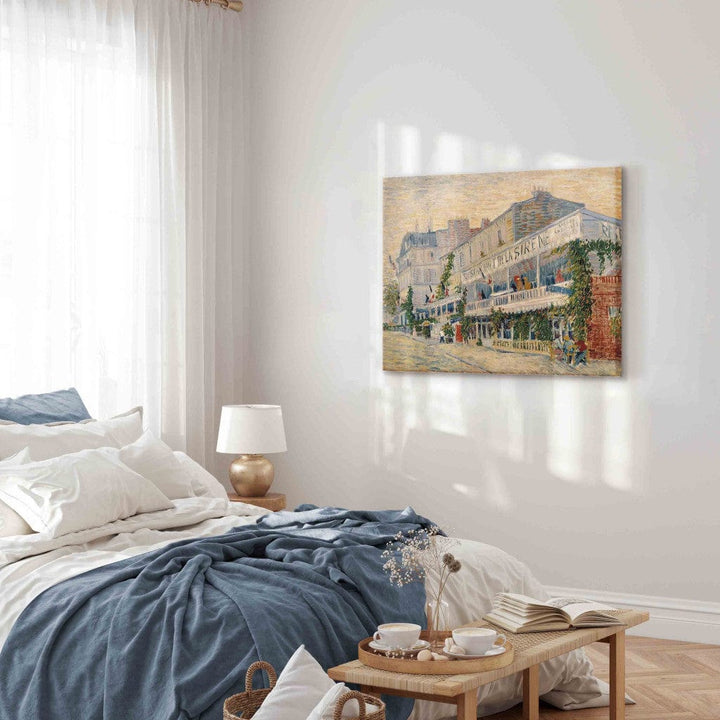Gleznas reprodukcija /Vinsents van Gogs/ - Restorāns de la Sirène Asnieres pilsētā G ART