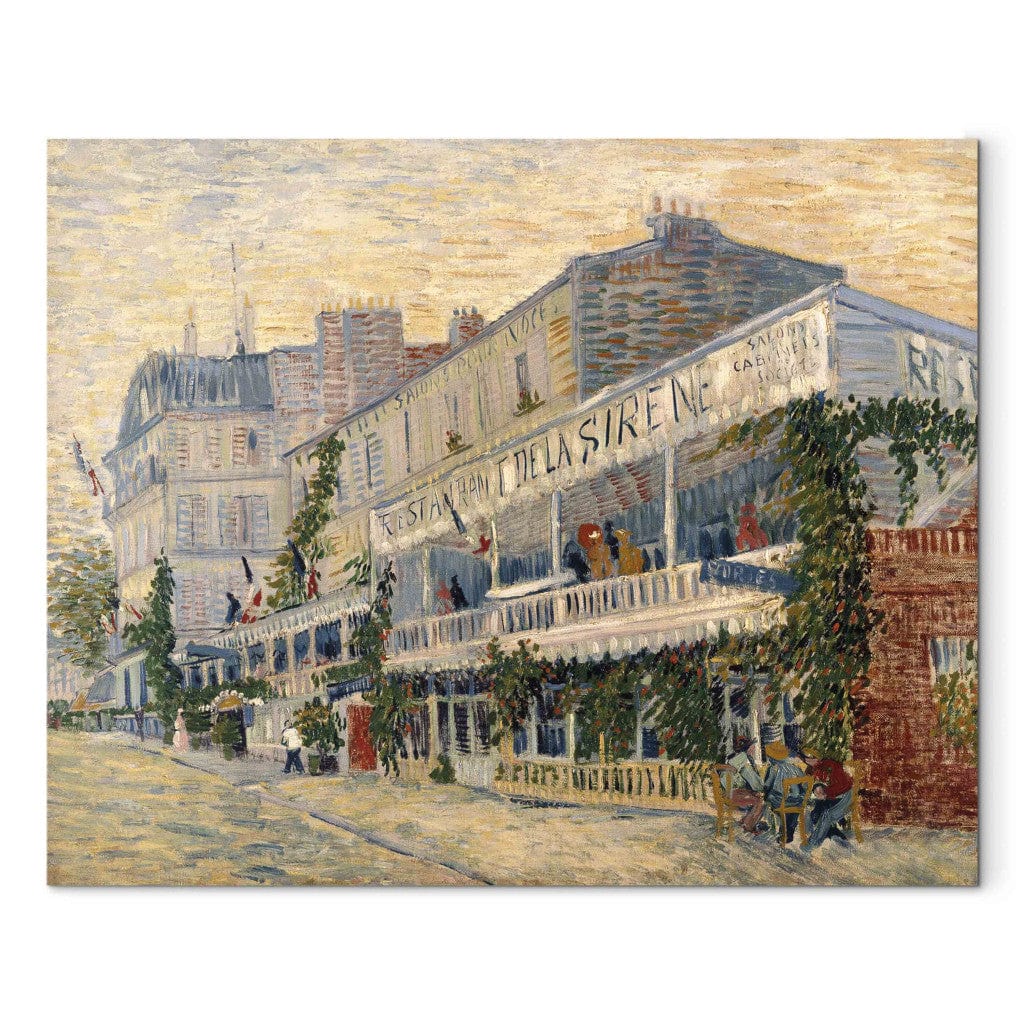 Gleznas reprodukcija /Vinsents van Gogs/ - Restorāns de la Sirène Asnieres pilsētā G ART