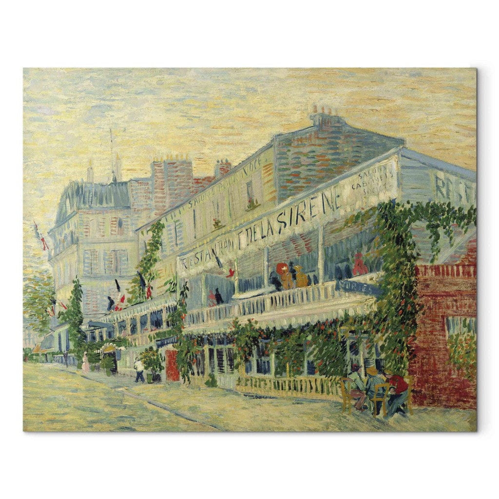 Gleznas reprodukcija /Vinsents van Gogs/ - Restorāns de la Sirene pie Asnieres G ART