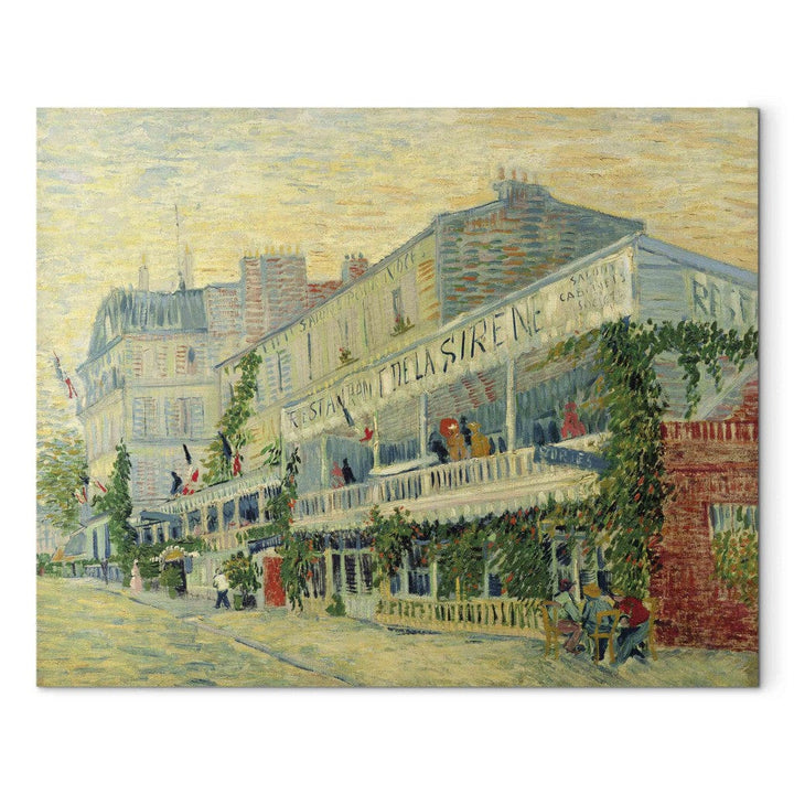 Gleznas reprodukcija /Vinsents van Gogs/ - Restorāns de la Sirene pie Asnieres G ART