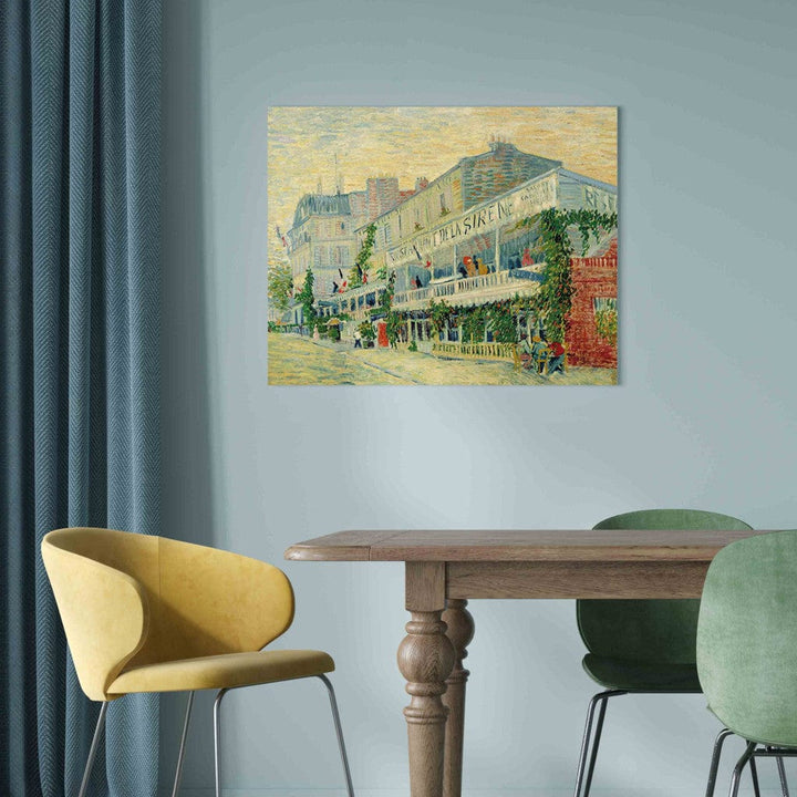 Gleznas reprodukcija /Vinsents van Gogs/ - Restorāns de la Sirene pie Asnieres G ART