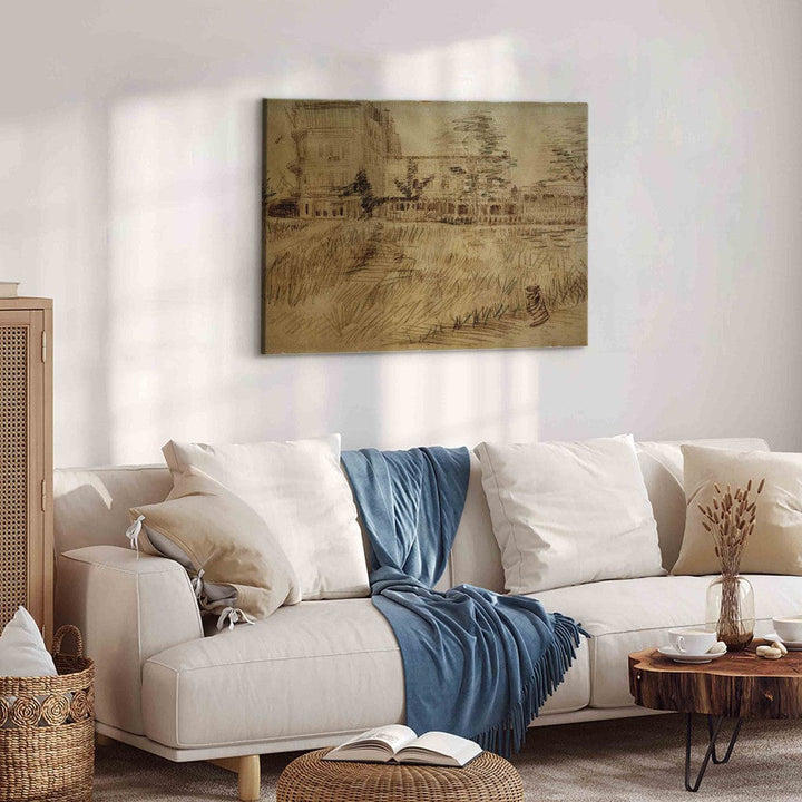 Gleznas reprodukcija /Vinsents van Gogs/ - Restorāns De la Sirene pie Asnieres II G ART