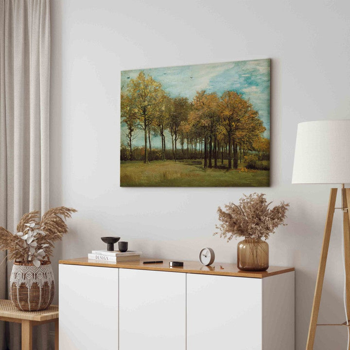 Gleznas reprodukcija /Vinsents van Gogs/ - Rudens ainava G ART