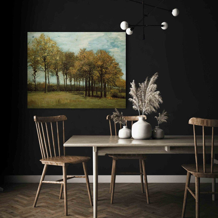 Gleznas reprodukcija /Vinsents van Gogs/ - Rudens ainava G ART