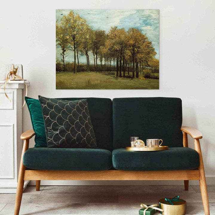 Gleznas reprodukcija /Vinsents van Gogs/ - Rudens ainava G ART
