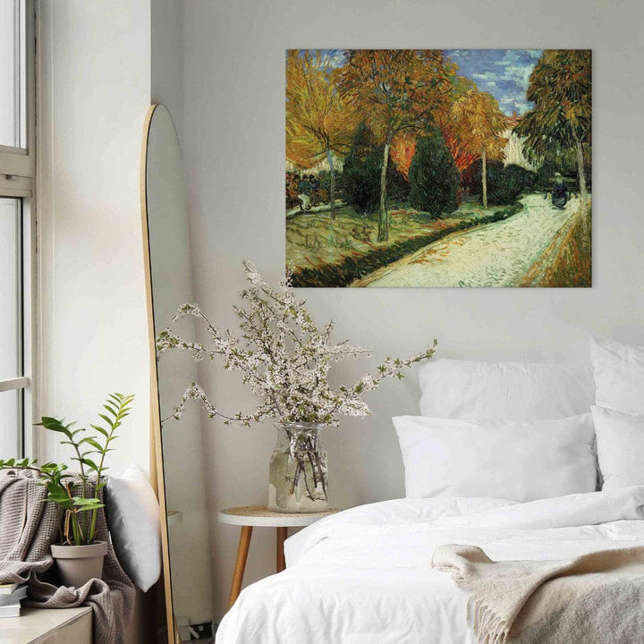 Gleznas reprodukcija /Vinsents van Gogs/ - Rudens dārzs G ART