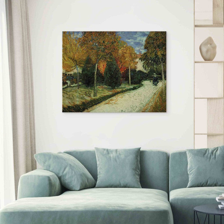 Gleznas reprodukcija /Vinsents van Gogs/ - Rudens dārzs G ART