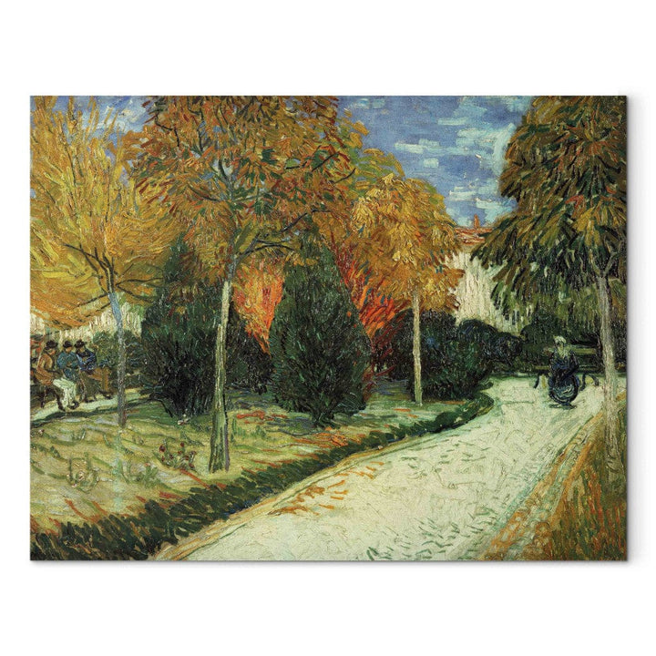 Gleznas reprodukcija /Vinsents van Gogs/ - Rudens dārzs G ART