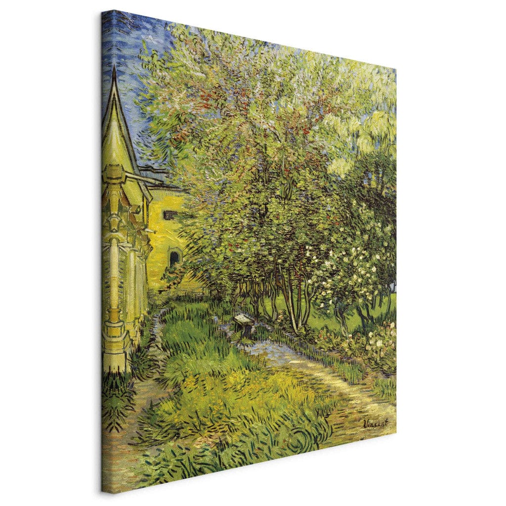 Gleznas reprodukcija /Vinsents van Gogs/ - Saint-Paul slimnīcas dārzs G ART