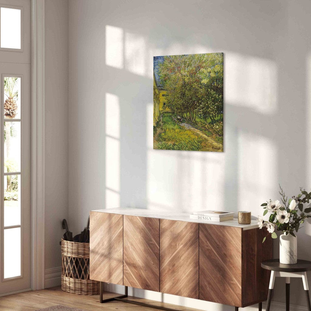 Gleznas reprodukcija /Vinsents van Gogs/ - Saint-Paul slimnīcas dārzs G ART
