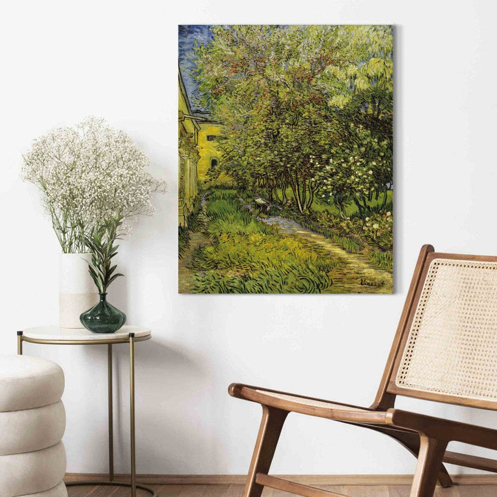 Gleznas reprodukcija /Vinsents van Gogs/ - Saint-Paul slimnīcas dārzs G ART