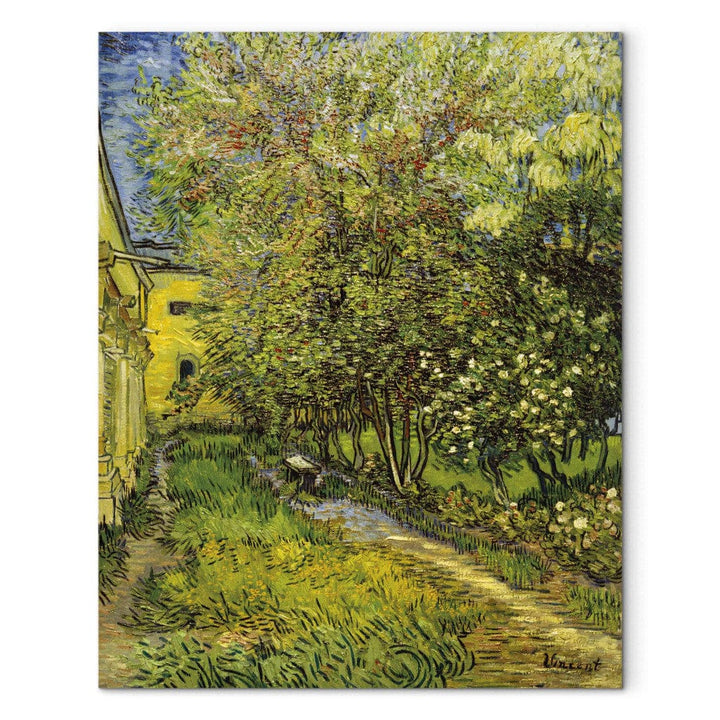 Gleznas reprodukcija /Vinsents van Gogs/ - Saint-Paul slimnīcas dārzs G ART